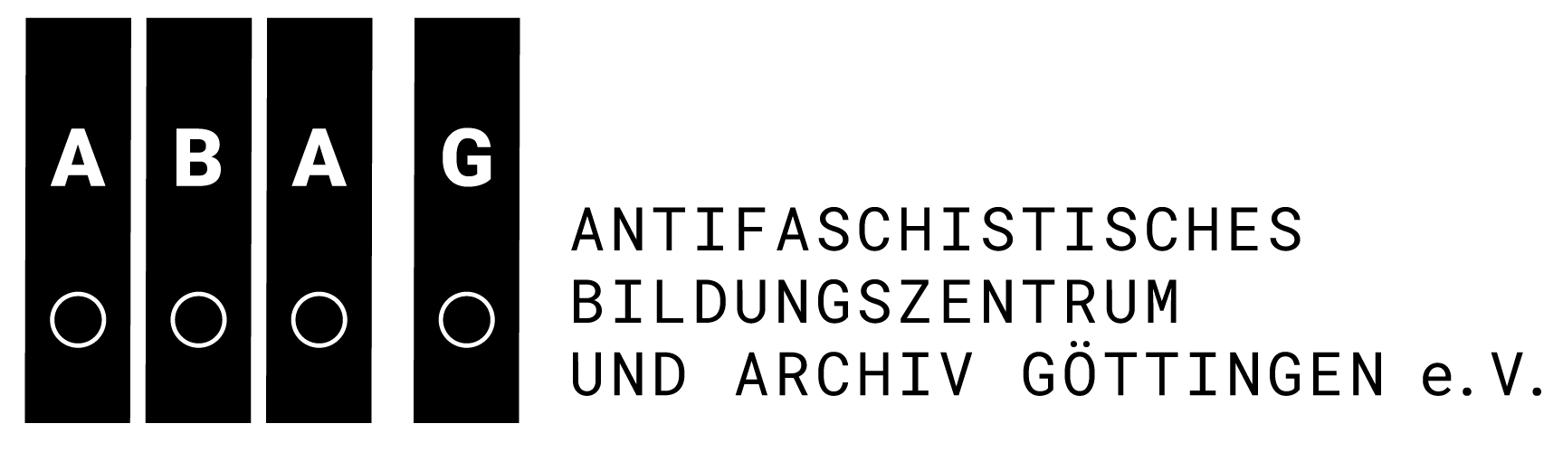 Logo und Link zu Antifaschistiches Bildungszentrum und Archiv Göttingen e.V.